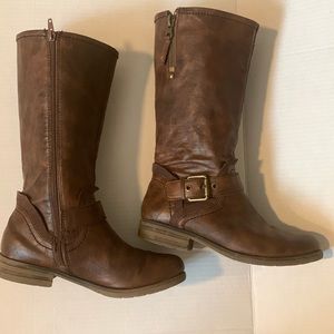 brown N5 mid-calf boots